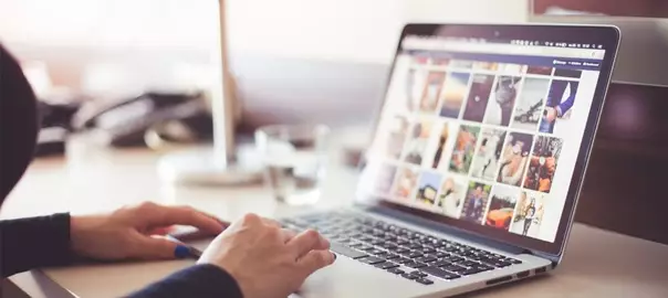 Ejemplo de diseño web moderno y adaptable en diferentes dispositivos